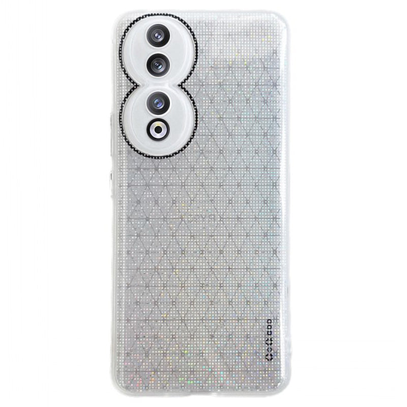 Q.COO For Honor 90 Pro Case TPU Phone Cover Aurora Effect Refracting Q.COO For Honor 90 Pro Case TPU Phone Cover Aurora Effect Refracting